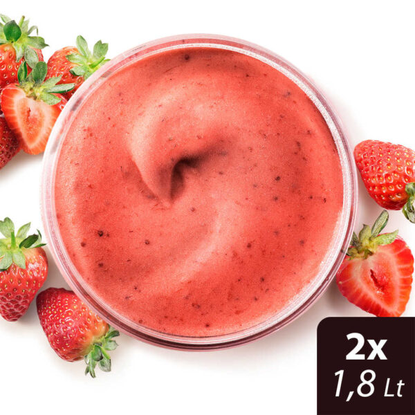 Mantecato Grom fragola