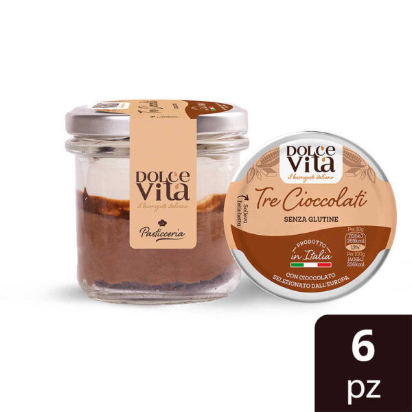 Tre cioccolati jar