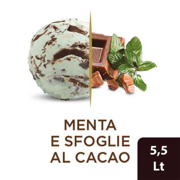 Mantecato Carte D'Or menta e sfoglie al sacao