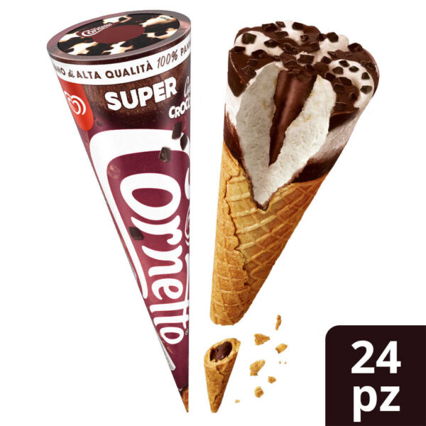 Cornetto super cuore croccante