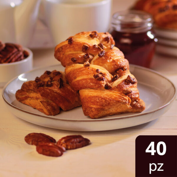 Treccia noci pecan e sciroppo d'acero