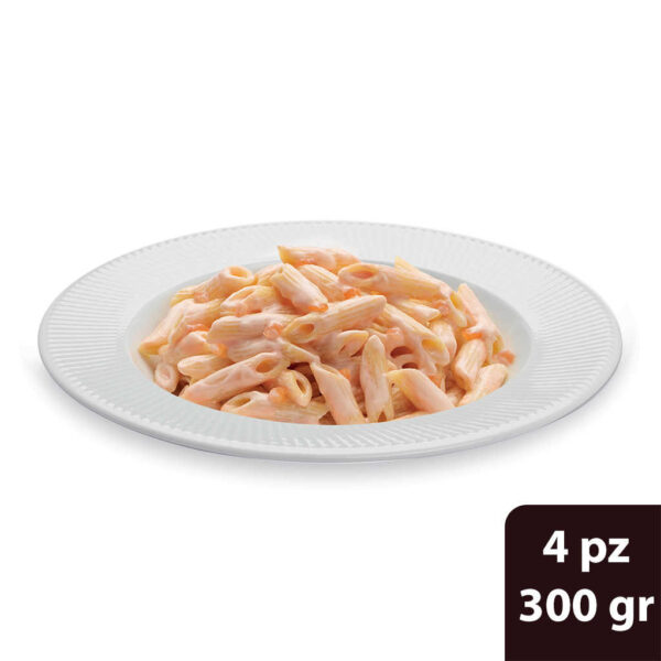 Mezze penne al salmone