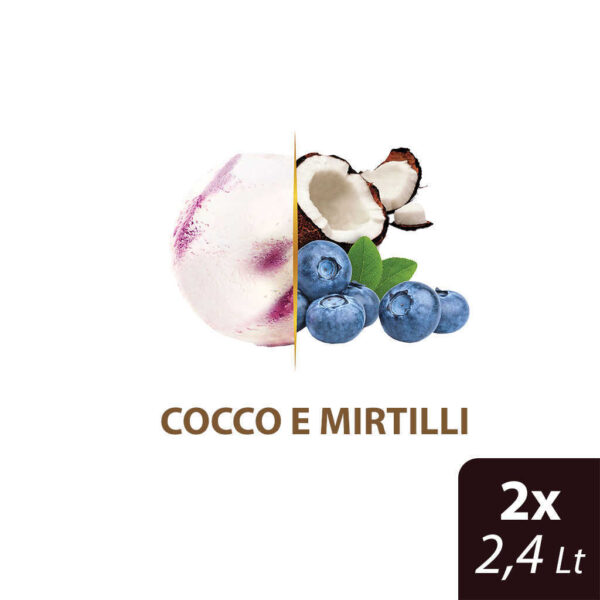 Mantecato Carte D'Or cacao, cocco e mirtilli