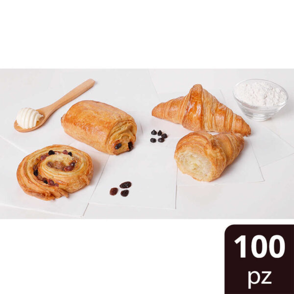 Mini croissant tuttoburro semplice