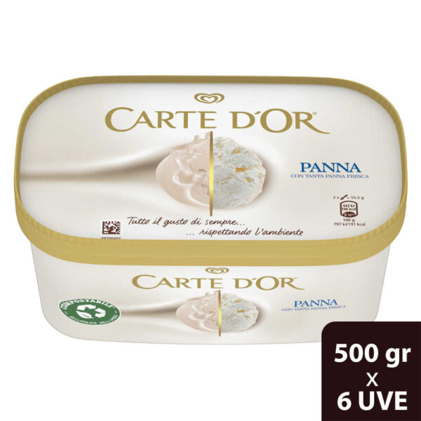 Vaschetta Panna 500gr