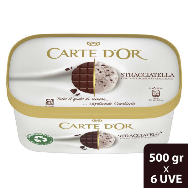 Vaschetta Stracciatella 500gr