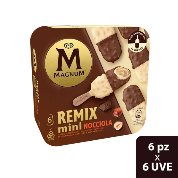 Magnum Mini Nocciola Remix x6
