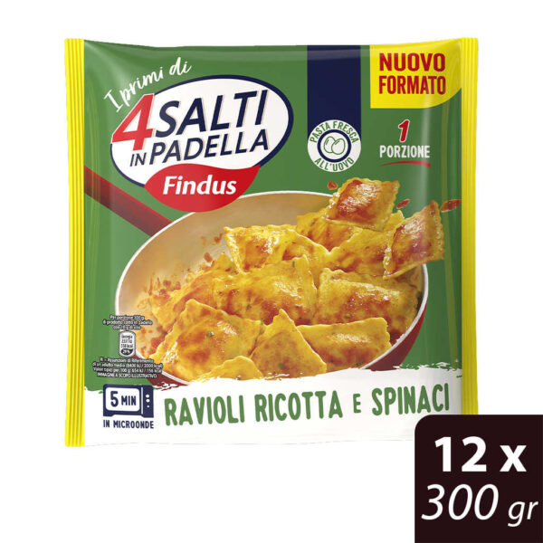 Ravioli Ricotta e Spinaci al Pomodoro