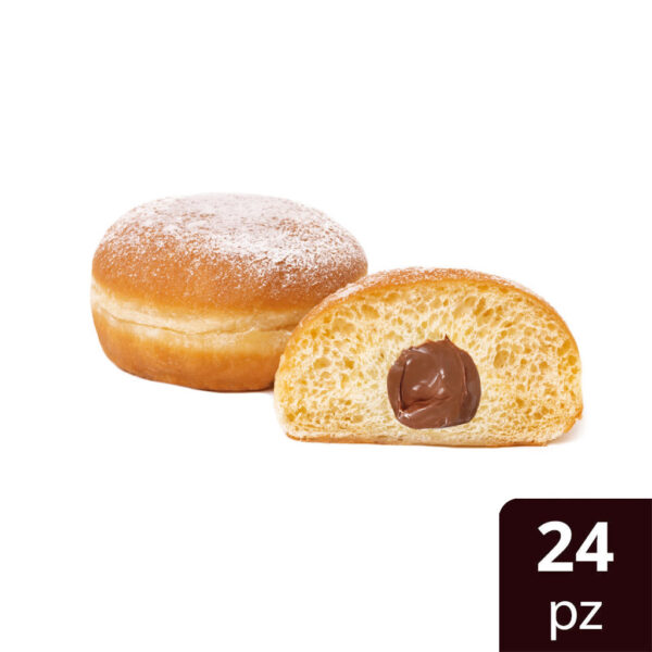 Bombolone crema di nocciole e cacao magro