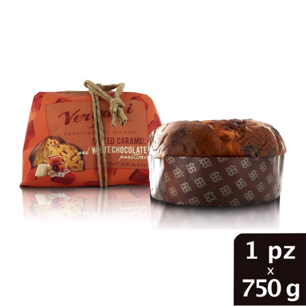 PANETTONE CARAMELLO SALATO E CIOCCOLATO BIANCO