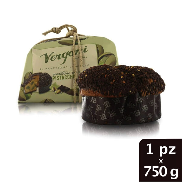 PANETTONE PISTACCHIO E CIOCCOLATO