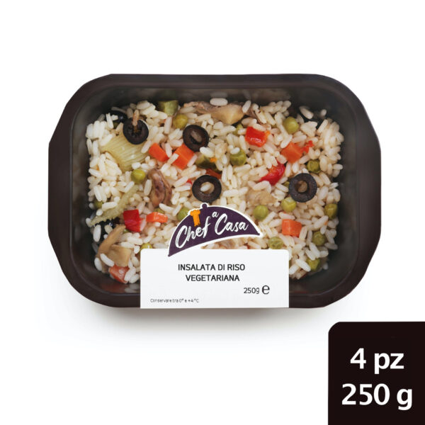 INSALATA DI RISO VEGETARIANA