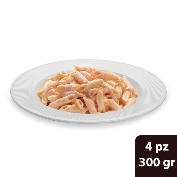 Mezze penne al salmone