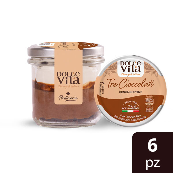 Tre cioccolati jar