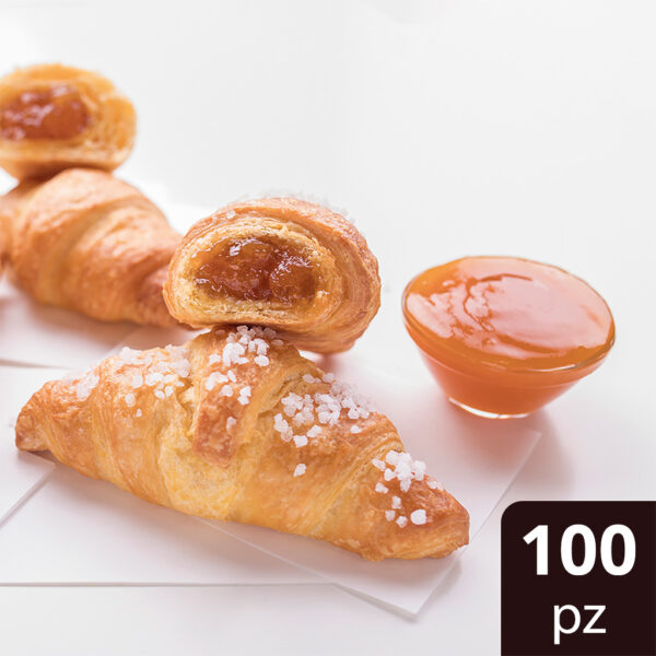 Mini croissant all'albicocca